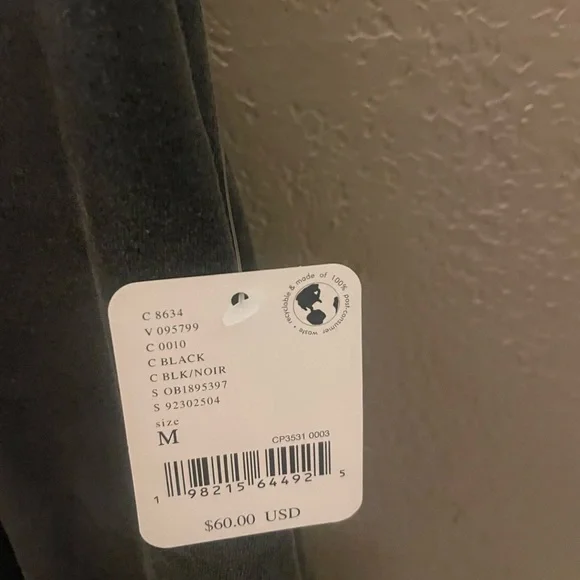 Free People Hot Shot Mini Dress Medium Black NWT - Picture 4 of 6